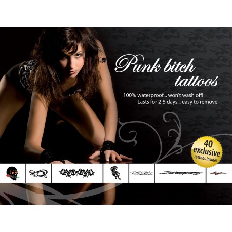 Tatouages Temporaires Sexy - Punk !