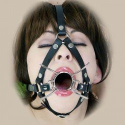 Harnais spider gag : pour bouche ouverte Harnais spider gag : pour bouche ouverte