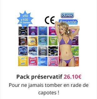 Pack préservatif 26.10€